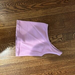 Free people one shielded purple tank.